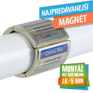 Crystal® MAG (3ks) - Extrémne silné magnetické zmäkčovače vody (3/4" a 1")