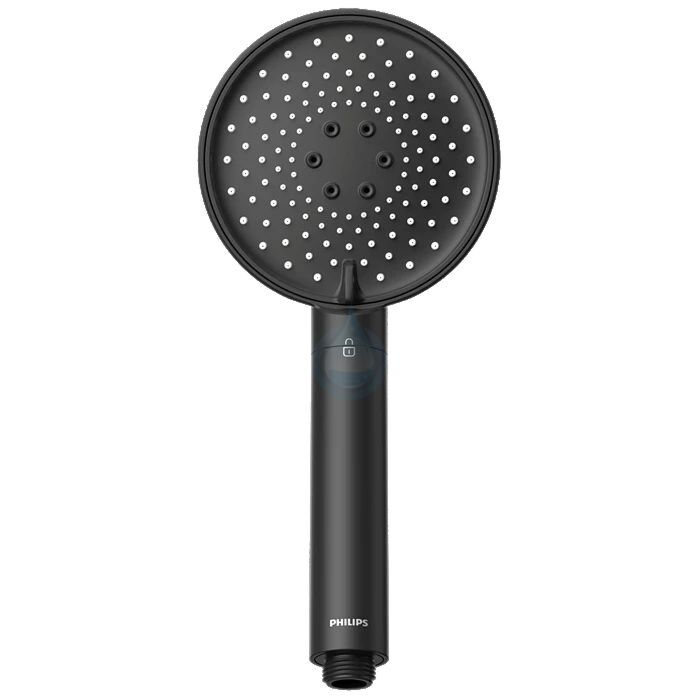 Filtračná sprchová hlavica Philips ASH1516BK/10, vhodná pre citlivú pokožku.