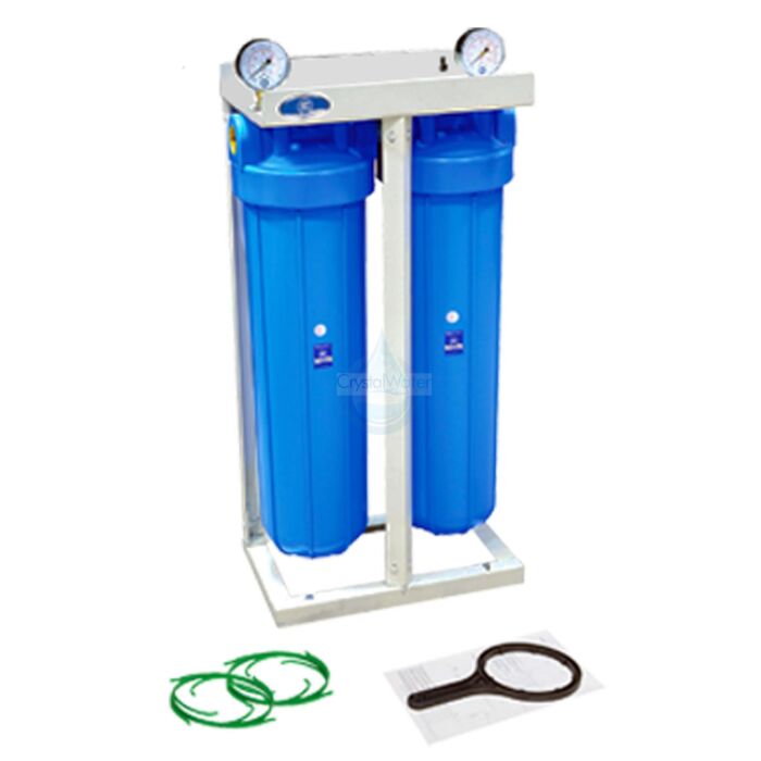 BIG BLUE 20" - DUO, 2x filter Big Blue 20" na konzole
