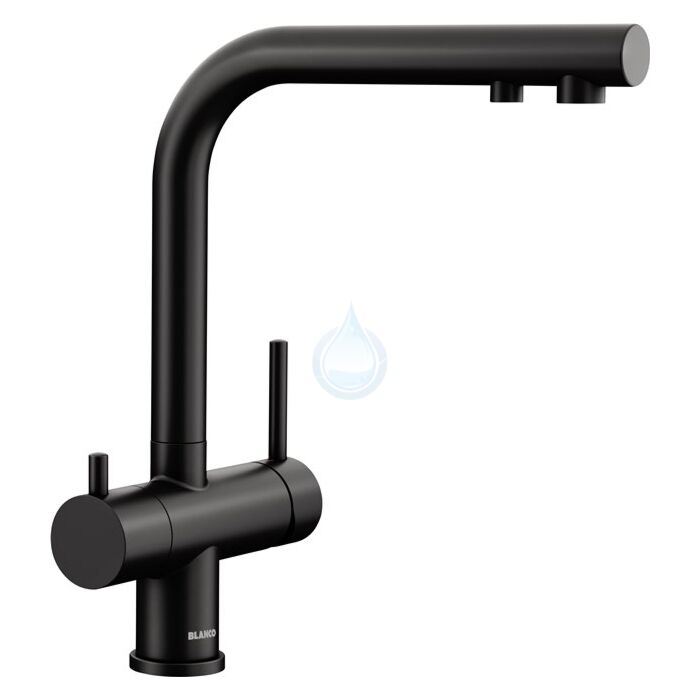 BLANCO FONTAS II

Čierna matná
2 v 1: Voda a filtrovaná voda priamo z jednej batérie