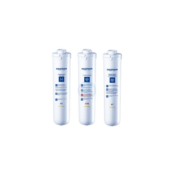 Crystal Eco AntiBacterial - sada filtrov na ročnú výmenu (K3, K7B, K7)