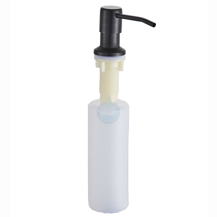 Praktický dávkovač umývacieho prostriedku s jednoduchým plnením zhora.