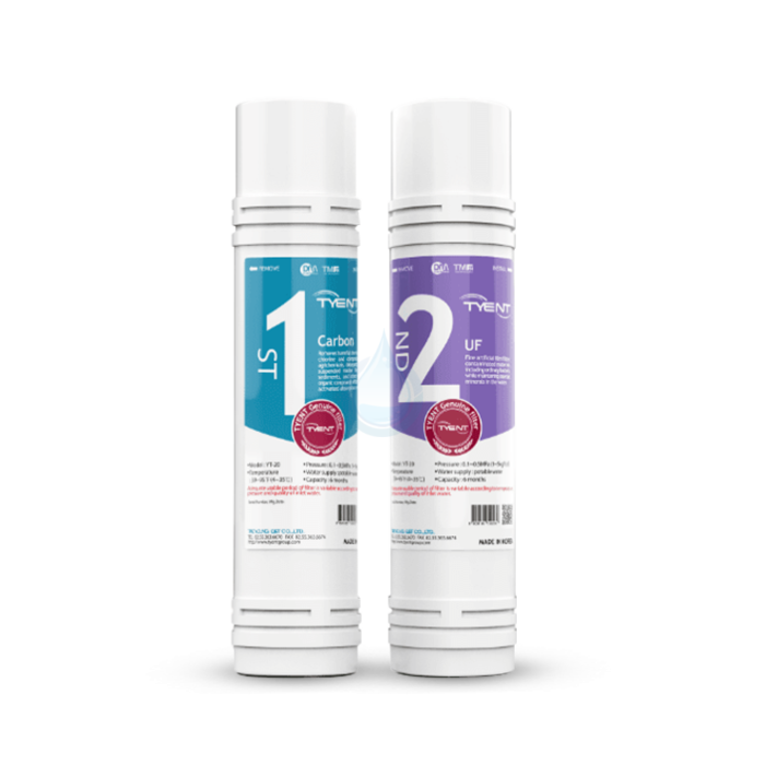 Sada filtrov pre ionizátor vody.