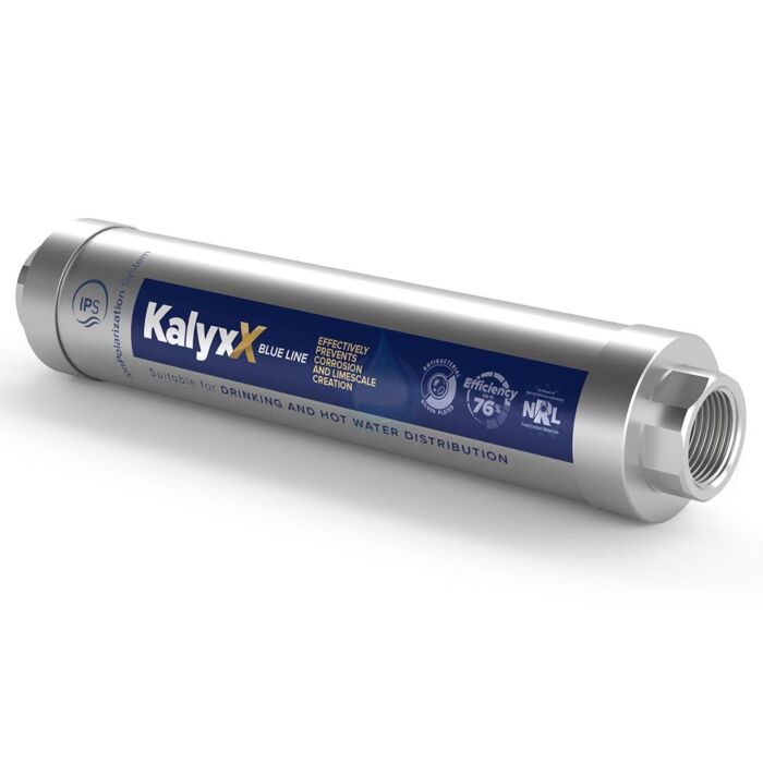 IPS Kalyxx BlueLine - fyzikálny zmäkčovač vody s antibakteriálnym postriebreným povrchom