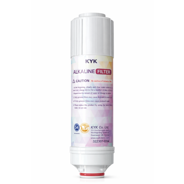 Originálny KYK N 2nd Filter pre ionizátory KYK. Finálne dočistenie a úprava vody pre ionizáciu. Zabezpečuje stabilnú kvalitu alkalickej a vodíkovej vody.