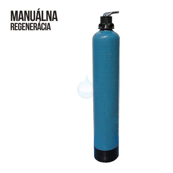 Filter na železo mangán a sírovodík s manuálnou regeneráciou