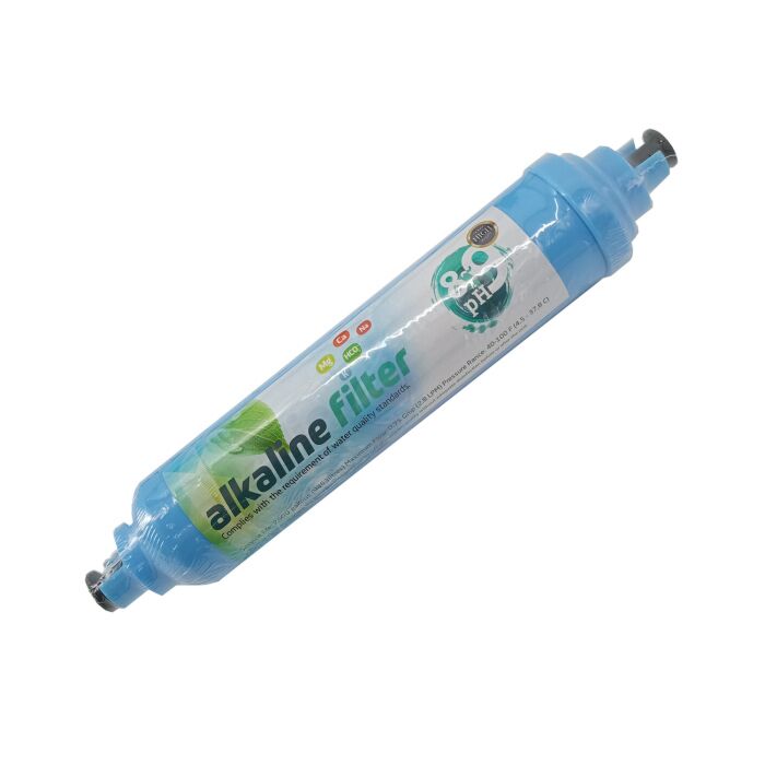 Filtračná vložka na zvýšenie pH pitnej vody s pridanými minerálmi.