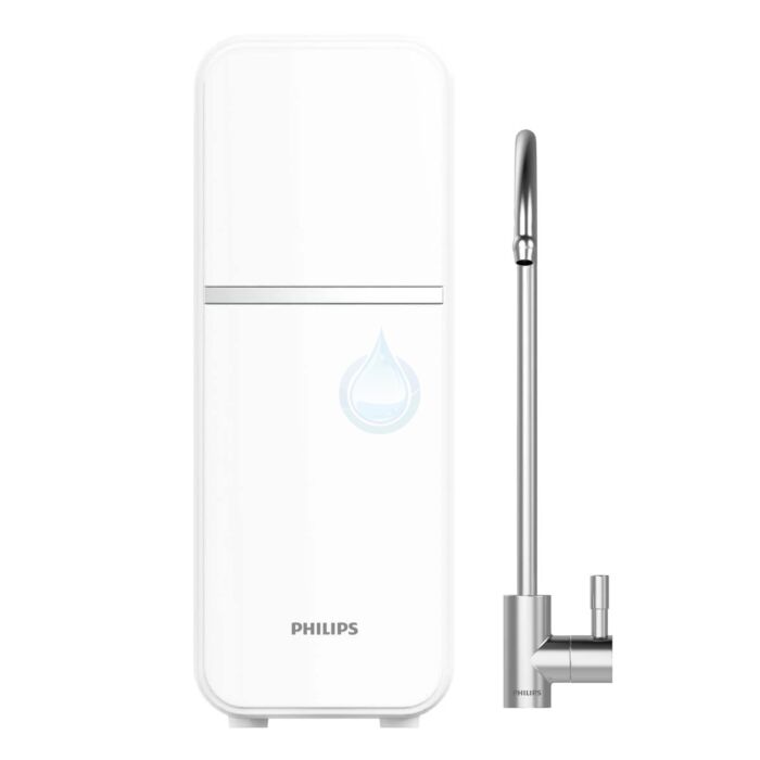 Poddrezový filtračný systém zaisťuje kvalitnú mäkkú a čistú vodu priamo z batérie.