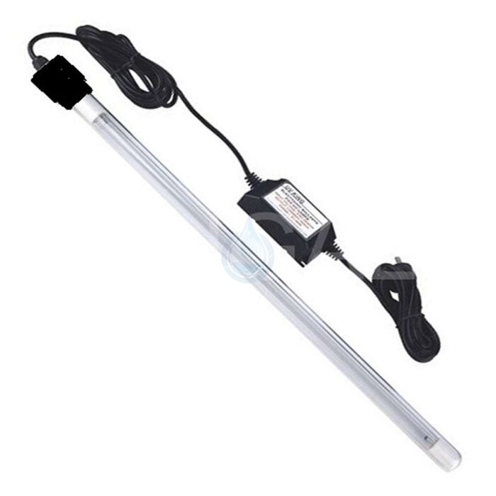 Ponorná UV sterilizátor do zásobníkov vody. Eliminuje 99,98% baktérií a mikroorganizmov obsiahnutých vo vode.