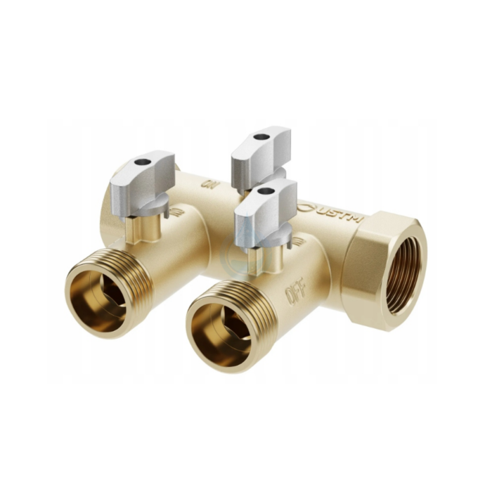 Obtokový ventil MultiLine USTM 1" umožňuje rýchle a jednoduché vyradenie zmäkčovača vody z prevádzky bez jeho demontáže.