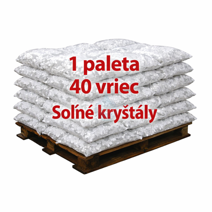Soľné kryštály SALT CRYSTALS do zmäkčovača vody potravinárske určené na regeneráciu katexu, anexu, ecomixu a iných iónovýmenných živíc.