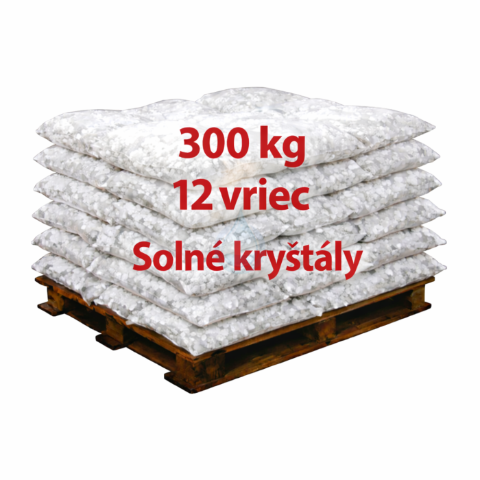 Soľné kryštály SALT CRYSTALS do zmäkčovača vody potravinárske určené na regeneráciu katexu, anexu, ecomixu a iných iónovýmenných živíc.