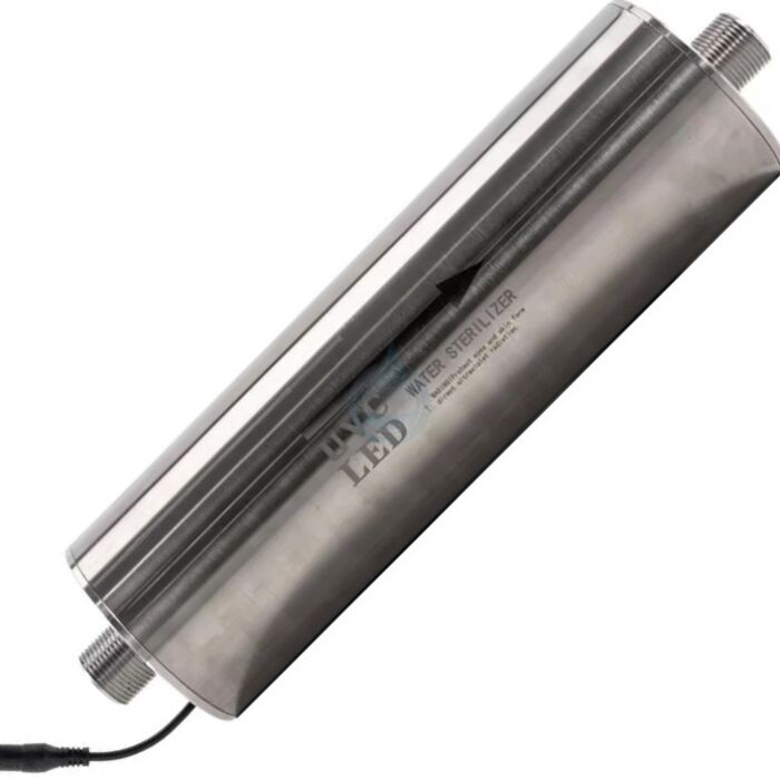 UV LED Lampa vhodná k domácim filtrom na vodu a reverzným osmózam. Životnosť 5000 h, pracuje len pri prietoku vody 12 l/min.
