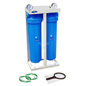 BIG BLUE 20" - DUO, 2x filter Big Blue 20" na konzole