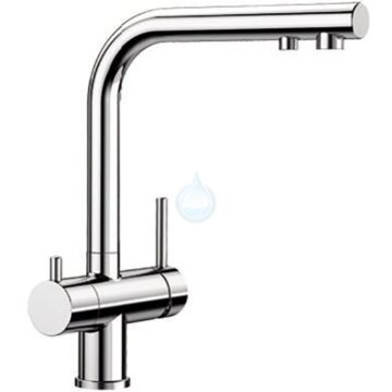 BLANCO FONTAS II chróm

3-cestná batéria: Voda a filtrovaná voda priamo z jednej batérie