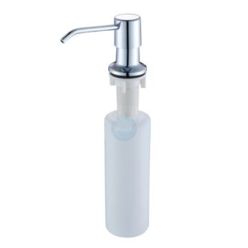 Praktický dávkovač umývacieho prostriedku s jednoduchým plnením zhora.