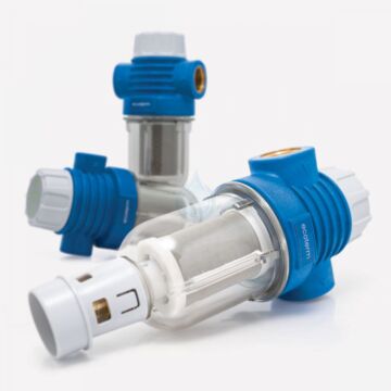 potrubný filter s manuálnym preplachom 