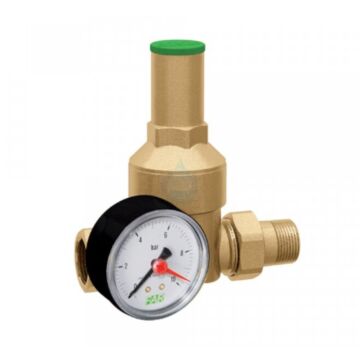 Regulovateľný redukčný ventil s manometrom 1”
