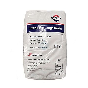 Seplite LSI106 makroporézne fitračné médium špeciálne vyvinuté na odstraňovanie dusičnanov a dusitanov z vody pomocou iónovej výmeny