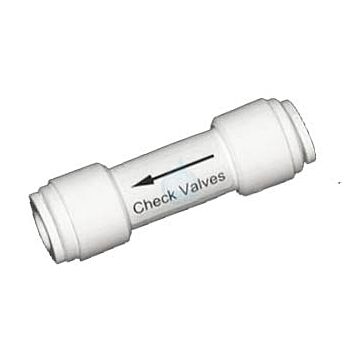 Spätný ventil do vodných filtrov s rýchlo-spojkami typu JG na 2x hadicku 1/4".