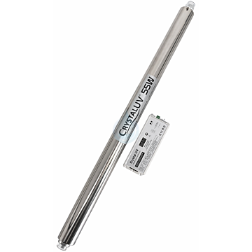 UV lampa Crystal LIGHT LITE, je vhodná na dezinfekciu vody v rodinných domoch a bytoch. Ultrafialové žiarenie zabíja baktérie, cysty a vírusy s účinnosťou 99.98% a poškodzuje ich DNA, čím im znemožňuje znovu sa rozmnožiť.