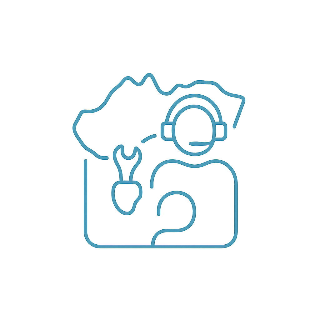 Lokálni technici blízko vás